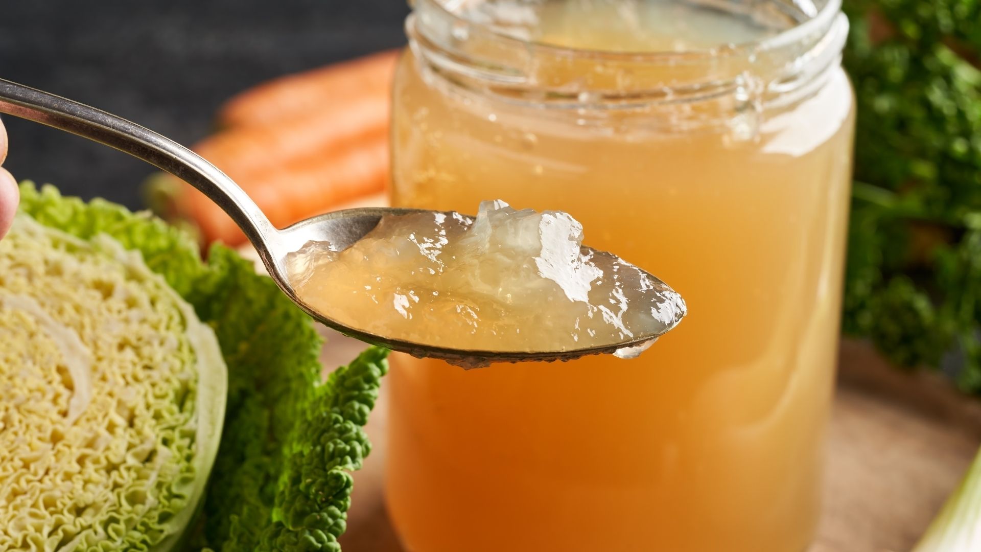 Why Your Ancestors Made Bone Broth - 5 Reasons You Should Too 1 bone broth on a spoon